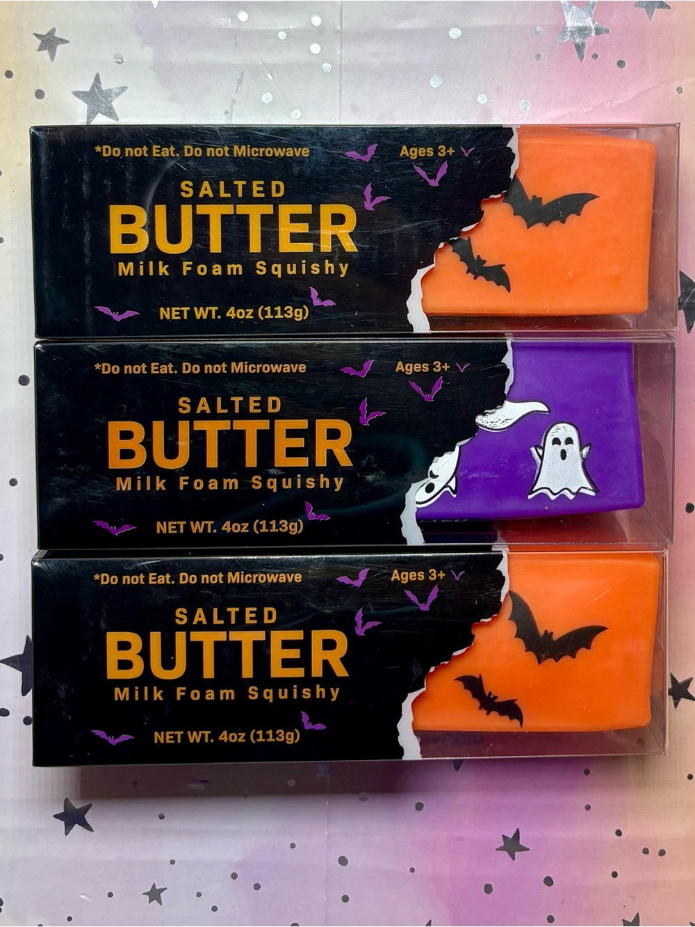 Halloween Salted Butter Squishies